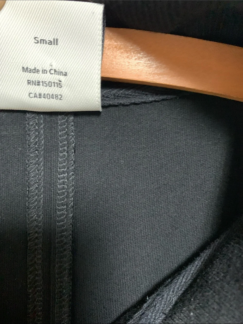Varley Rebecca Dounle Soft Black Zip-Up Sleeveless Knit Dress Size S Looks New - Picture 5 of 9